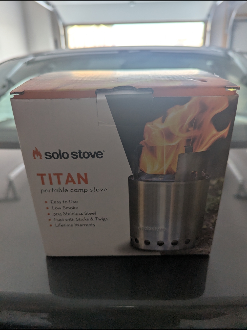 Solo Stove Titan Portable Camp Stove - Stainless Steel